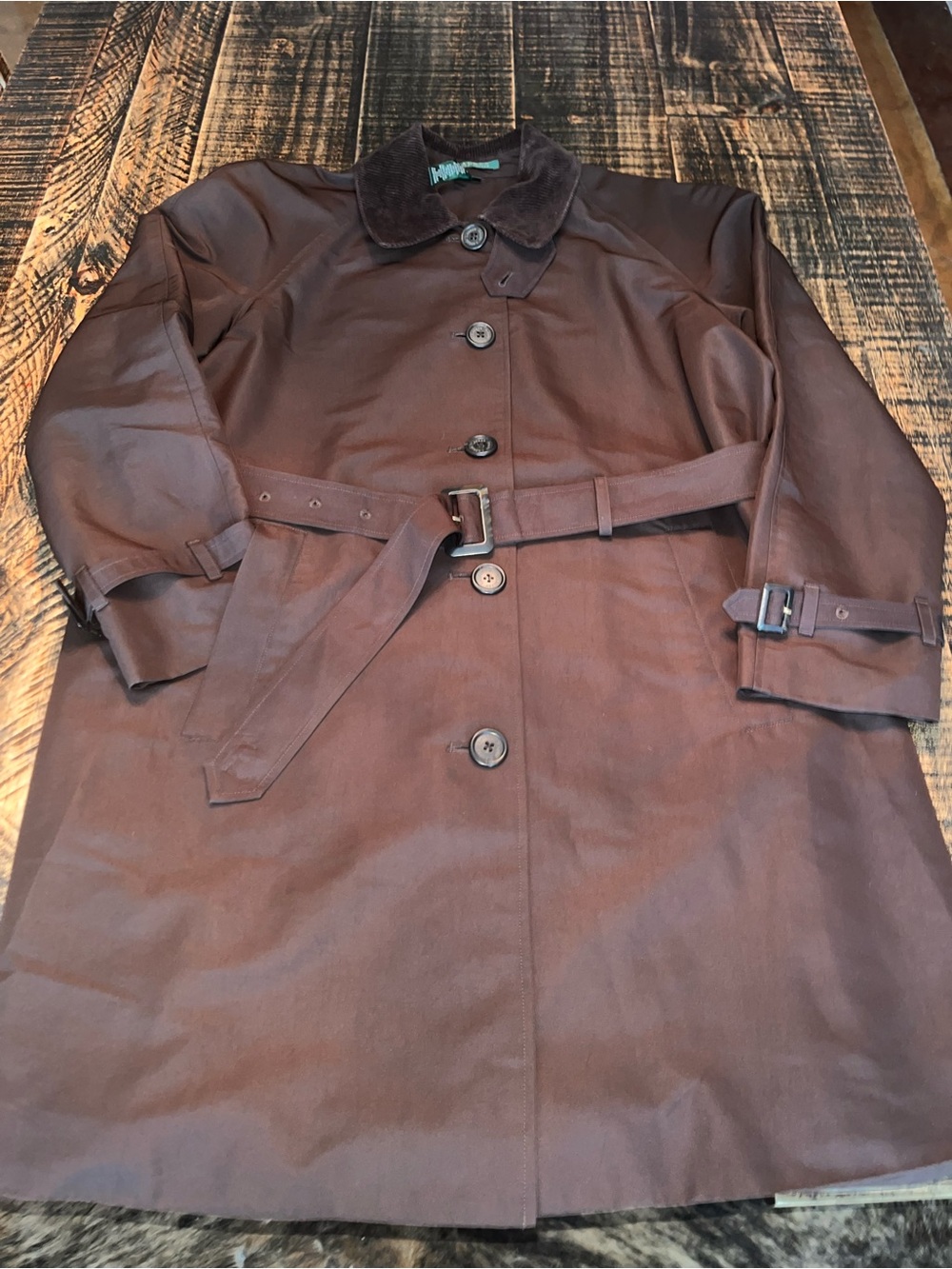 Lauren Ralph Lauren Jacket Size XL Trench Coat